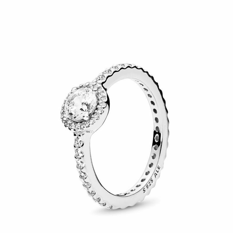 Pandora Australia Classic Elegance Promise Ring - Sterling Silver | QHBWNS635